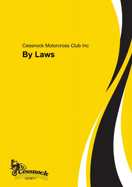 By laws cover